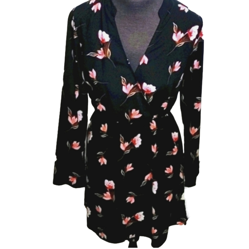 All In Favor Floral Print Dress